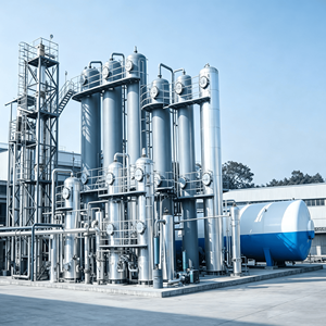 Purificador de Aire de Dióxido de Carbono con Control PLC, 2000 Kg/H, Planta de Recuperación de Gas de Fermentación para Plantas de Bebidas - Product Image 4