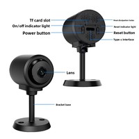 Cámara IP WiFi HD 1080P C1, Cámara de Seguridad Inteligente Inalámbrica para el Hogar, Monitoreo CCTV, Cámara de Video Deportiva Portátil DV