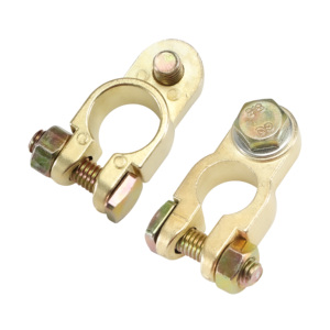 Çinko alaşım M8 demir vida pil terminali araba akü terminali otomotiv endüstrileri araba tekne kamyon için - Product Image 5