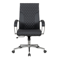 Chaise de bureau exécutive ergonomique pivotante personnalisable avec coussin fin, couleur sur mesure, pour la maison, le bureau ou les conférences, hauteur réglable, vente en gros