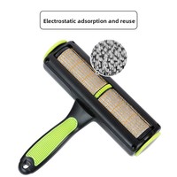 AnYue Éliminateur de poils pour animaux de compagnie, outil de toilettage pour chats et chiens, dispositif magique, grattoir anti-poils, brosse anti-peluches, polyester ABS, design circulaire, Hunan