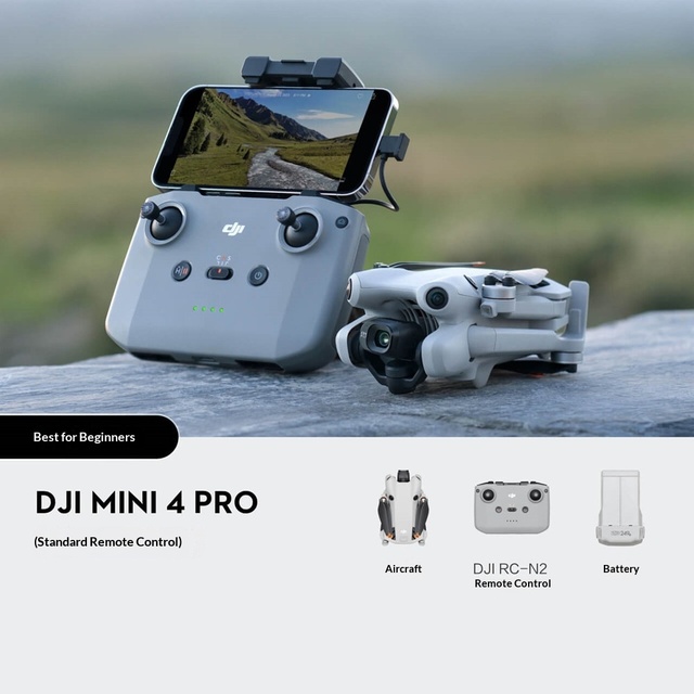 New Mini 4 Pro Drone Omnidirectional Obstacle Avoidance Foldable Design Beginner-Friendly Plastic Construction for Aerial