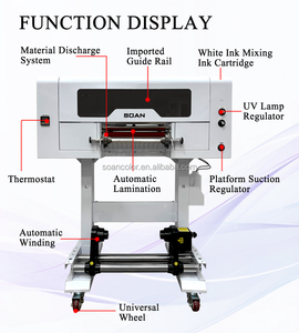 Impresora UV DTF A3 de 60/30 cm con cabezales I3200, todo en uno, rollo a rollo, con laminadora - Product Image 3
