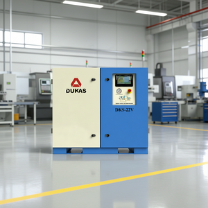 Compresseur d'air à vis PM VSD à moteur à aimant permanent haute efficacité AC 220V-525V lubrifié pour un <span class=keywords><strong>fonctionnement</strong></span> efficace - Product Image 1