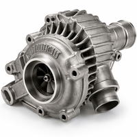 Impression 3D métallique personnalisée SLM, collecteur d'échappement en acier inoxydable, boîtier de turbo, pièces de performance pour voitures de course, service 3D OEM ODM
