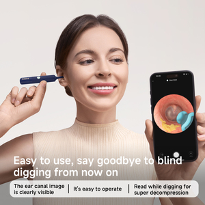 Limpiador de Oídos Inteligente Earsight Plus, Cuchara de Silicona con Endoscopio WIFI, Herramienta de Limpieza para Remover Cera, Cámara 1080P, IP67 - Product Image 3