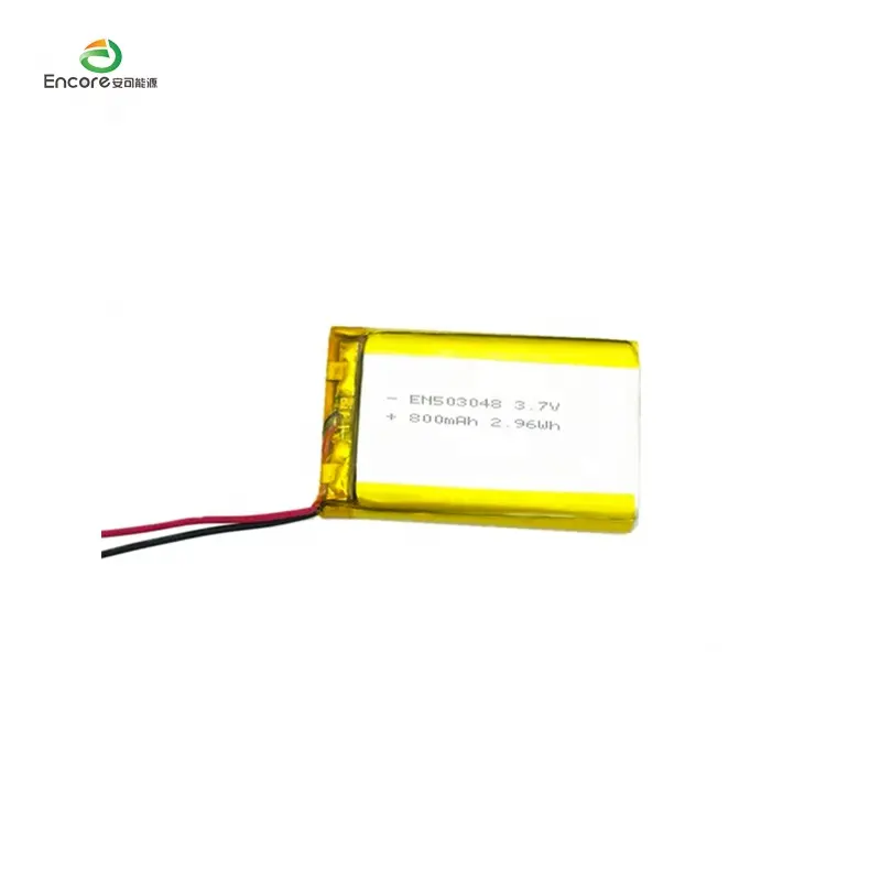 503048 충전식 3 7v 2.69wh 리튬 이온 배터리 리튬 폴리머 lipo 3.7v 800mah 배터리