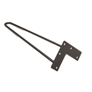 Pata de Mesa de Hierro Forjado de Diseño Moderno, Sólida, Fácil de Desmontar, en Forma de U, para Hotel, Dormitorio, Comedor, Escuela, Cocina, Sala de Estar, Centro Comercial, DIY - Product Image 6