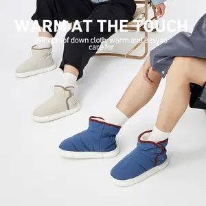 UTUNE Hot Sale Fluffy Women Boots Warm Imitated Fur Home Bedroom Winter Slippers Shoes