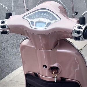 Scooter 150 cm³ haut de gamme style italien 2026, rose élégant, design rétro, moto urbaine pour trajets quotidiens, à essence – Meilleures ventes - Product Image 4