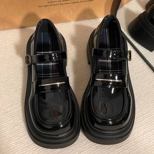 <span class=keywords><strong>Scarpe</strong></span> piccole in pelle da <span class=keywords><strong>donna</strong></span> autunno nuovo stile Retro Versatile suola spessa - Product Image 6