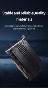 TISHRIC NVME M.2 MKEY SSD RAID PCIe X16 Адаптер расширения RAID-массива, плата распределения портов для материнской платы, Сделано в Китае - Product Image 6