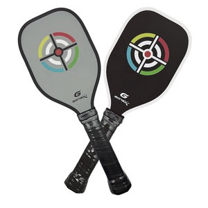 Raquette de pickleball d'entraînement en fibre de verre/carbone+PP, économique, durable, légère, 16 mm, personnalisable - Product Image 2