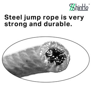 Cordon <span class=keywords><strong>de</strong></span> saut portable Shinho : Léger, poignée en aluminium et rotation fluide à 360° °   Swivel pour entraînement à domicile/en <span class=keywords><strong>salle</strong></span> <span class=keywords><strong>de</strong></span> <span class=keywords><strong>sport</strong></span>/en studio - Product Image 2