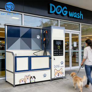 Station de nettoyage pour animaux de compagnie en acier inoxydable 304, station de lavage de chiens commerciale en plein air, à pièces, en libre-service, en vente - Product Image 1