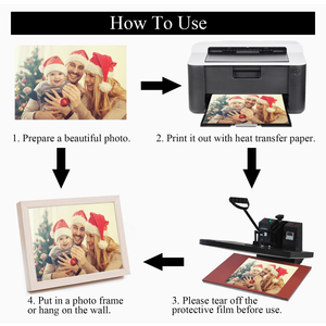 กรอบโลหะติดผนังสีขาวบริสุทธิ์ขนาด4x6, 10X15cm ตกแต่งห้องนอนห้องนั่งเล่น - Product Image 6