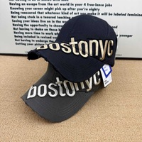 Set de 2 Gorras de Béisbol Vintage con Bordado Envolvente para Hombre y Mujer, con Lazos Desgastados, Estilo Snapback, Streetwear, Hip Hop, Ajustables