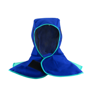 Casquette <span class=keywords><strong>de</strong></span> <span class=keywords><strong>soudeur</strong></span> ignifuge avec doublure en coton isolant thermiquement pour le soudage à l'arc, casque <span class=keywords><strong>de</strong></span> protection thermique - Product Image 3