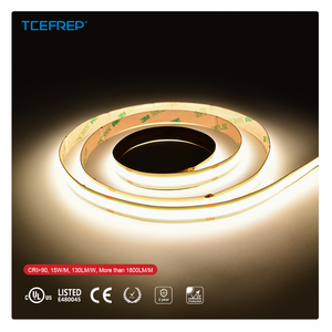 Tira de Luz LED COB de Alta Densidad PERFECT, 480 LED por Metro, 24V, CRI90, 3000K 4000K 6500K Ajustable, 10mm de Ancho para Iluminación Interior - Product Image 1