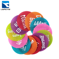 Marqueurs de tapis pour écoliers, points circulaires de 4 pouces, 6 couleurs, points de sol pour salle de classe, points de tapis numérotés de 1 à 36, points à accrocher