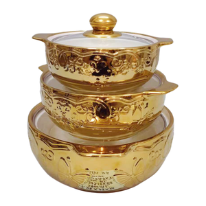 Nhà Bếp Nồi Thịt Hầm Không Dính Đồ Nấu Nướng Bộ Và Bát Đồ Ăn Tấm Set Gốm Canh Nồi Nấu Ăn Nồi Thiết Lập Với Nắp - Product Image 5