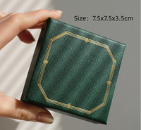 Boîte à bijoux en papier avec logo personnalisé, boîte d'emballage de luxe pour bijoux faits à la main, colliers, bagues, boucles d'oreilles, bracelets, boîte à bijoux en carton