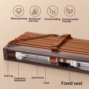 Persianas venecianas <span class=keywords><strong>de</strong></span> ventana <span class=keywords><strong>de</strong></span> madera impermeable <span class=keywords><strong>de</strong></span> imitación <span class=keywords><strong>de</strong></span> PVC <span class=keywords><strong>de</strong></span> listón <span class=keywords><strong>de</strong></span> 50mm para ventanas - Product Image 3