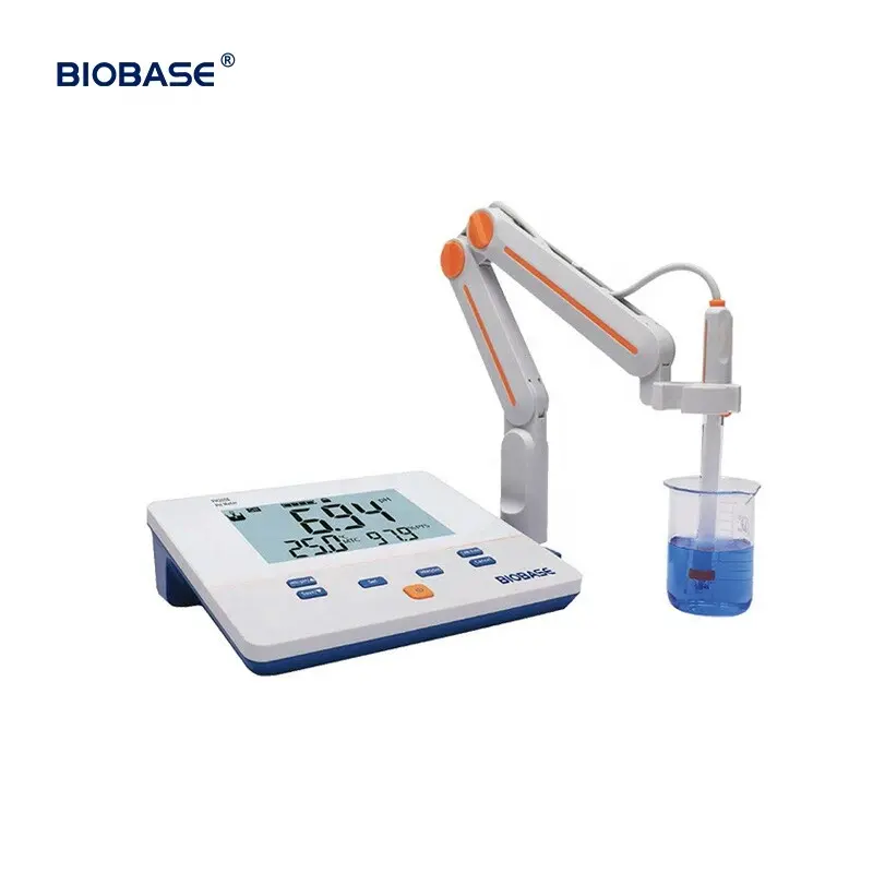 PH-метр BIOBASE PH200EM, портативный цифровой лабораторный сканер, ph-метр от-2,00 до 18,00 pH, тест на качество воды