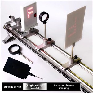 Equipo Experimental de Imagenología con Lentes Convexas y Cóncavas, Banco Óptico Eléctrico de Aluminio Fundido para <span class=keywords><strong>Física</strong></span> de Secundaria - Product Image 3