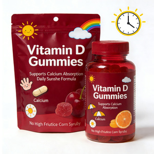 Gomitas de Vitamina D Orgánica, Vitamina Natural del Sol, Mezclas Personalizadas, Servicio de Marca Privada OEM ODM, Certificación HACCP ISO GMP NSF - Product Image 3