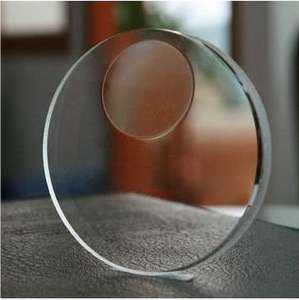 Lentille bifocale personnalisée 1.56 à dessus plat rond avec revêtement dur, <span class=keywords><strong>lentilles</strong></span> optiques en résine incolore transparente haute définition - Product Image 3