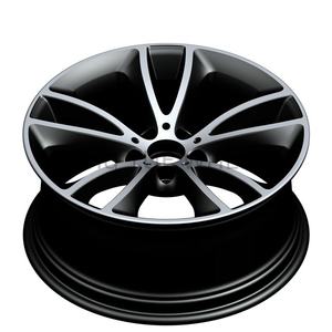 Mingyue flux formant le visage de la Machine noire pour <span class=keywords><strong>BMW</strong></span> série 5 <span class=keywords><strong>7</strong></span> 740 F10 F11 F15 19 pouces 5X112 5X120 roue de voiture de tourisme décalée <span class=keywords><strong>97</strong></span> - Product Image 3