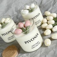 Bougie parfumée de forme personnalisée, faite à la main, aromathérapie, écologique, coffret cadeau de luxe pour la Saint-Valentin, le mariage, Thanksgiving, Noël, OEM