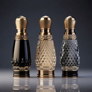 <b>Empty</b> <b>Spray</b> Perfume <b>Bottle</b> Unique Clear Luxury Design Mens 100ml Glass Perfume <b>Bottle</b> Without Lid - Product Image 5