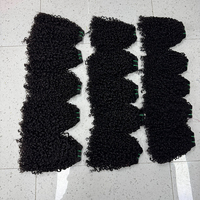 Vente en gros de mèches de cheveux humains 100% naturels, grade 12A, double trame, cuticules alignées, extensions de cheveux bouclés coupe pixie, fournisseur de tissages capillaires