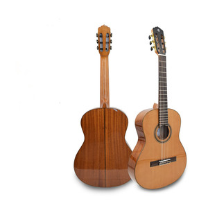 K-200 <b>Top</b> Solid Cedar Mahogany Classical Guitar 4/4 Size - Product Image 1