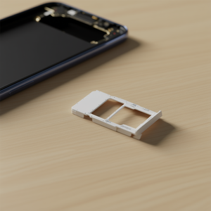 Bandeja para tarjeta Sim Micro SD para Samsung Galaxy A13 2022 A137f Blanco - Product Image 3