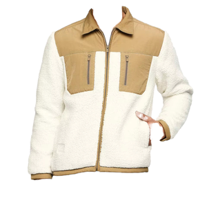 Men Winter Hooded Windproof Workwear Jacket Multi-Purpose Pockets Zipper Design <b>Construction</b> <b>Clothes</b> - Product Image 1