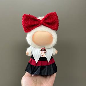 Ropa de Moda para Muñecas, Accesorios para Muñecas de Peluche de 17 cm, Traje con Tirantes, Material de Algodón, Estilo de Dibujos Animados, Alta Calidad, Escala 1:3 - Product Image 6