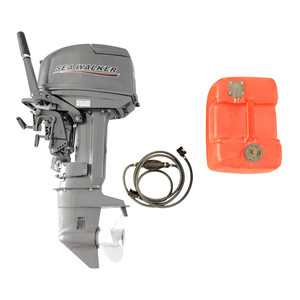 Xinxing Marine 2 đột quỵ 30 HP nhiệm vụ nặng nề thuyền đánh cá động cơ tiller điều khiển bằng tay kéo bắt đầu cho thuyền Inflatable - Product Image 1