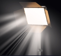 Vente en gros de panneaux lumineux de 12 pouces, lumière LED continue pour vidéo et photographie, lumière de photographie de 12 pouces