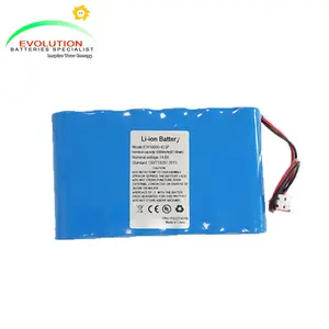 Paquete de batería Li-Ion ICR18650-4S3P 6600mAh 14,8 V para 1 eurolite AKKU A-4 HCL lugar WDMX