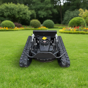 Tondeuse à gazon autotractée de qualité industrielle haute performance, <span class=keywords><strong>moteur</strong></span> diesel 4 temps 196cc 650W, télécommande, agriculture, jardin - Product Image 5