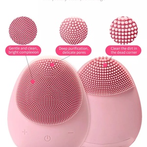 Espátula Vibratoria Impermeable para Limpieza Facial Profunda, Herramientas de Limpieza Facial, Cepillo de Silicona para el Cuidado Facial - Product Image 3