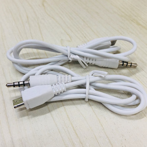 Micro <b>Usb</b> To 3.5Mm Audio <b>Adapter</b> Cable For Mobile Phone With <b>Plug</b> In Connection Pvc Material - Product Image 4