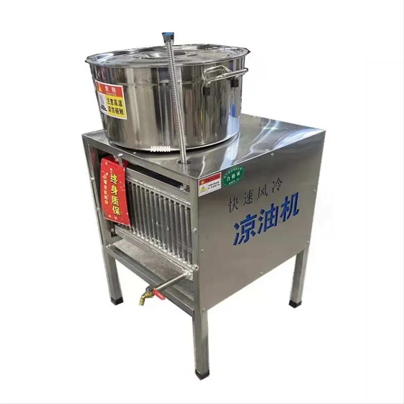 Filtre à huile de cuisson fraîche faisant la machine avec fonction de chauffage et de refroidissement machine de filtre à huile centrifuge