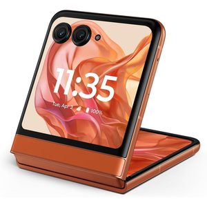 Motorola Razr 2024 8GB 256GB 6.9 นิ้ว 120Hz สมาร์ทโฟนพับได้ 5G สีส้มสปริตซ์ - Product Image 1
