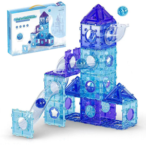 132 pezzo Set di giocattoli da costruzione a scatto per assemblare giocattolo per bambini Set di blocchi di plastica giocattolo educativo - Product Image 3