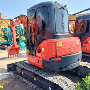 Mini excavadora usada de alta gama Japón Kubota kx163 5ton EPA CE certificado CE original excavadora de segunda mano en stock - Product Image 4