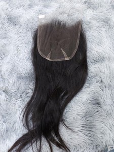 Vietnam cheveux vietnamiens cuticule aligné Transparent HD pour dentelle frontale 8x8 dentelle fermeture oreille à oreille mince dentelle fermeture - Product Image 2